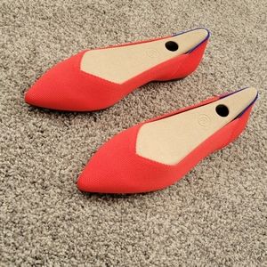 Rothys Point Toe Red